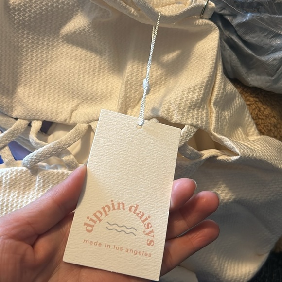 Dippin Daisys Bliss One Piece Swimsuit Color Dove Size XS - Picture 12 of 13